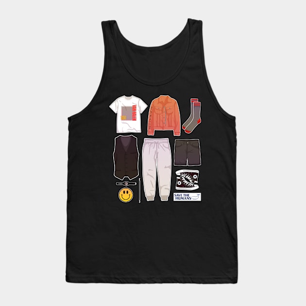 Ted's Most Excellent Wardrobe Tank Top by LeighWortley